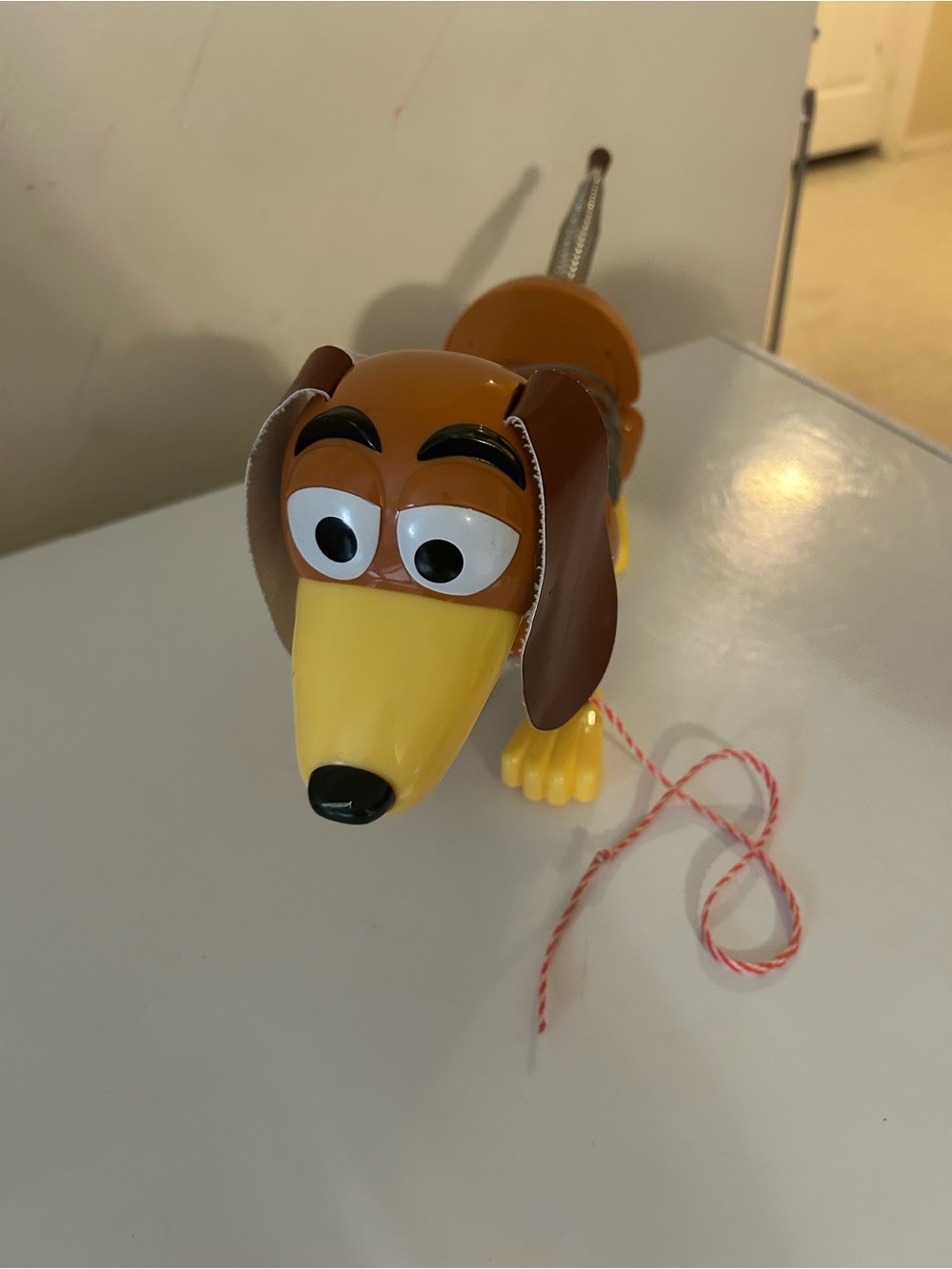 Just Play Disney Pixar's Toy Story Slinky Dog Pull Toy Retro Very Good Condition - Picture 2 of 3